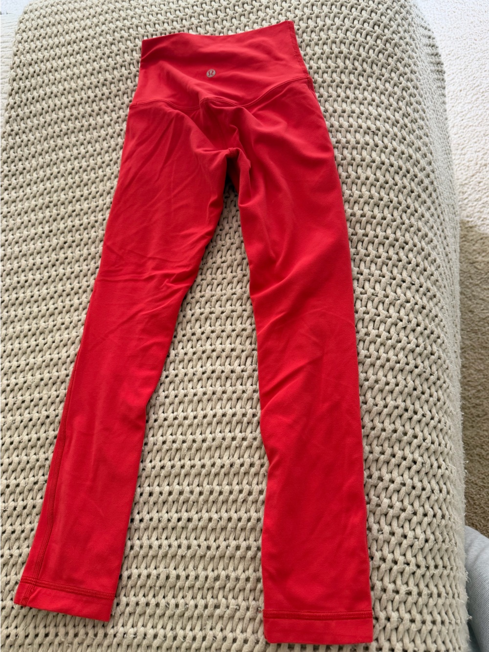 lululemon athletica Red High-Rise Leggings